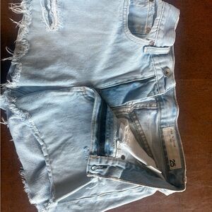rag & bone Light Blue Jean Shorts